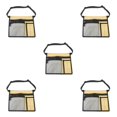 thumbnail image 2 of relayinert Waterproof Tool Apron Pouch For Heavy Duty And Tear Resistant Portable gray+khaki 5Set, 2 of 6