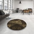 thumbnail image 4 of Ahgly Tapis Rectangulaire Lavable en Machine Intérieur Transitionnel Chêne Brun, 7 Pieds x 9 Pieds, 4 of 7