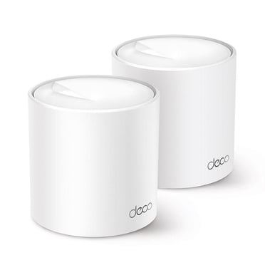 TP-Link Deco X50 AX3000 Whole Home Mesh Wi-Fi 6 System - White - 2 Pack