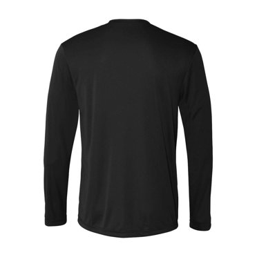 Hanes 482L T-Shirt à Manches Longues pour Hommes Cool Dri Performance, Noir - Taille 3X