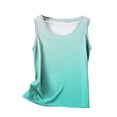 thumbnail image 4 of Dealovy Plus Size Tank Tops for Women Sleeveless Round Neck Basic Top Gradient Color Dressy Blouses, 4 of 4