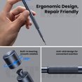 thumbnail image 3 of 24 In 1 Small Screwdriver Sets | Precision Screwdriver Set For Electronics, Magnetic Mini Screwdriver Sets | Micro Screwdriver Kit For Repairing Eyeglasses, Watches, Electronics, Black, 3 of 5
