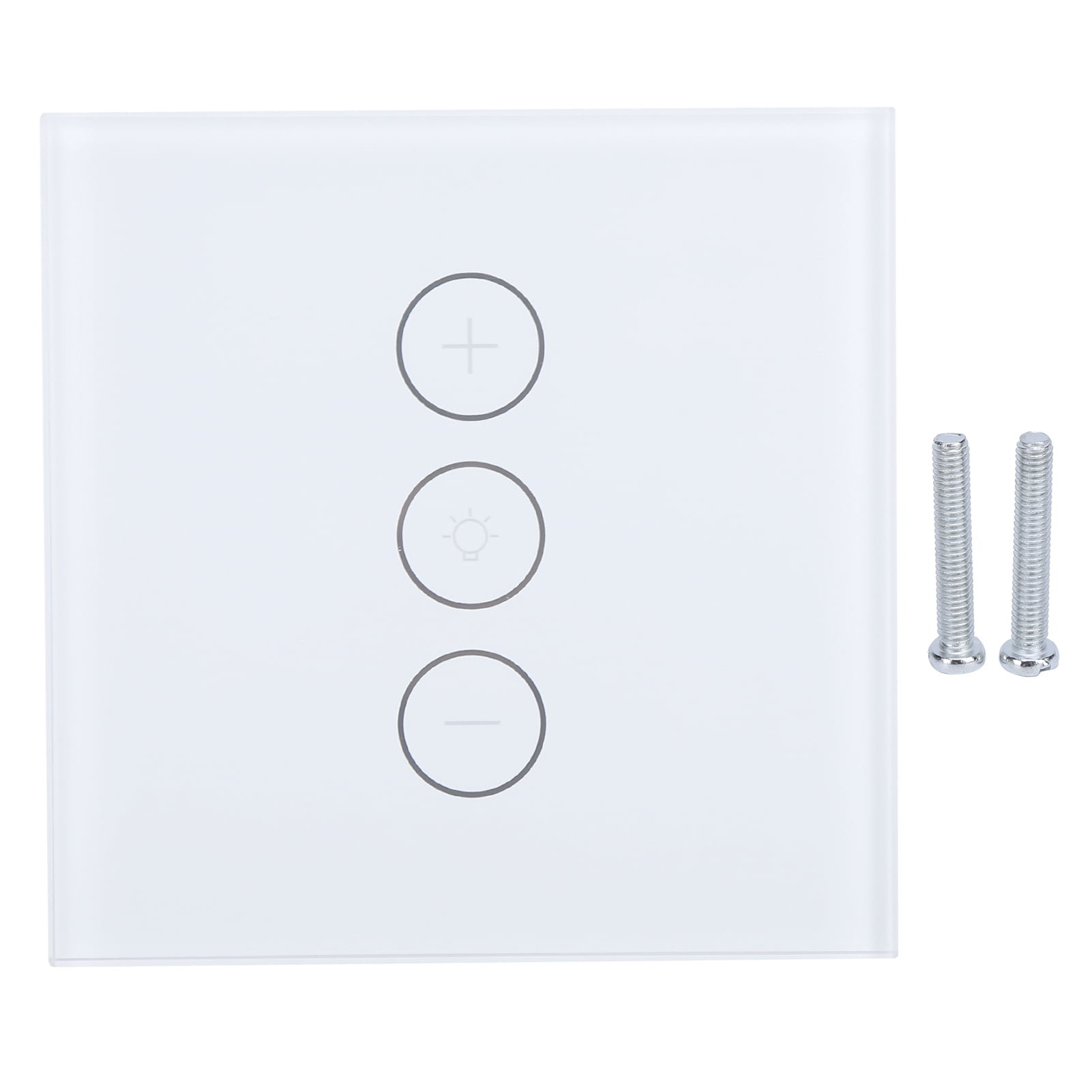 Voice Control Dimmer Switch, Wifi EU Plug 110-240V Smart Dimmer Switch 400W For TUYA For Household White,Black