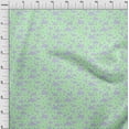 thumbnail image 3 of oneOone Silk Tabby Fabric Raindrop & Clouds Nature Print Sewing Fabric BTY 42 Inch Wide, 3 of 4