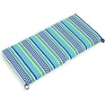 thumbnail image 2 of Blazing Needles 19" x 40" Patio Bench Cushion-Pike Azure, 2 of 2