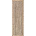 thumbnail image 2 of Indian Handmade Braided Inner Gray Natural Jute Area Rug, Home Décor Rug, Jute Rug for Bedroom, Dining Room, living room, Doormat Rug Size - 2.6' x 6' (78 cm x 180 cm), 2 of 5