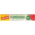thumbnail image 1 of Glad 50% Plant-Based Cling ‘N Seal Food Wrap, 1 of 4