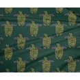 thumbnail image 4 of oneOone Polyester Lycra Fabric Turtle Block Printed Craft Fabric BTY 56 Inch Wide, 4 of 4