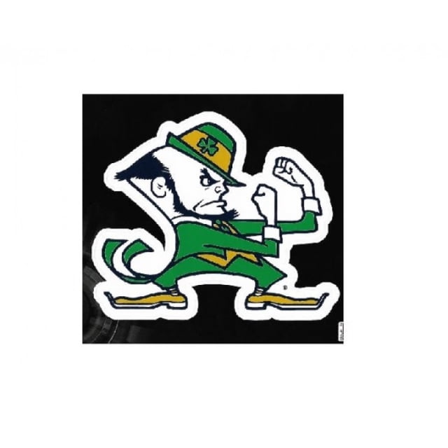 Notre Dame Fighting Irlandais Découpe Vinyle Décalcomanie
