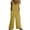 Yellow/sleeveless romper shorts women, variant on Brnmxoke Sleeveless Jumper Women Shorts,Summer Dressy Casual Lightweight Linen Jumpsuits Baggy Crewneck Button Down Loose Wide Legs Basic Overalls with Pockets Brown,L