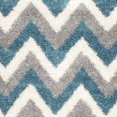 thumbnail image 2 of Safavieh Shag Kids Willis Zigzag Stripes Area Rug, 2 of 5