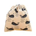 thumbnail image 1 of Sac de Rangement en Lin Mélangé Coton pour Maison et Voyage avec Cordon de Serrage, 1 of 9