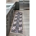 thumbnail image 4 of Gloria - Non-slip Rubber Back Washable Kitchen Rug Non-Skid Runner for Kitchen Entryway Hallway Carpet (23" x 84"), 4 of 6