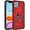 Red, variant on Supershield Armor-X Rugged iPhone XS Max Case with Ring Holder - Rose Gold