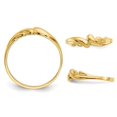 thumbnail image 3 of Bague Anneau Tourbillon Polie en Or Jaune 14 K, 3 of 4