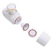 Portable Coffee Maker, 15 Bar Small Travel Espresso Machine for Ground Coffee and Capsule, Manually Operated, 100ml Water Capacity, Detabchable Filter, for Camping