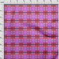 thumbnail image 3 of oneOone Cotton Flex Fabric Madras Check Print Sewing Fabric BTY 40 Inch Wide, 3 of 4