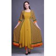thumbnail image 2 of Bimba Robe Anarkali Imprimée pour Femmes Kurti Indienne Sans Manches Kurta Évasée, 2 of 6