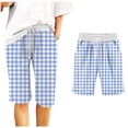 thumbnail image 1 of Wensltd Shorts d'Été Décontractés pour Femmes Shorts de Golf Légers avec Poches, 1 of 3