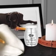 thumbnail image 1 of Urne pour Animaux Pot Commémoratif Chats Chien Produits Funéraires Urne en Alliage Scellée, 1 of 6