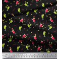 thumbnail image 3 of Soimoi Poly Georgette Fabric Straw & Juice Beverages Print Fabric by Yard 52 Inch Wide, 3 of 3