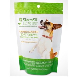 SierraSil Leaps and Bounds Dog Chews (chicken)- 100 bite sized soft chews