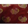 thumbnail image 4 of oneOone Cotton Silk Fabric Fish Block Print Sewing Fabric BTY 42 Inch Wide, 4 of 4