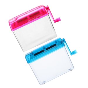 BESTYASH 2Pcs Bureau manuel papier Shredder Portable bureau main Shredter
