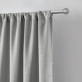 thumbnail image 3 of Mainstays Sheen Rod Pocket Blackout Window Curtains Panel Pair, 37" x 84", 3 of 5