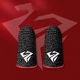 thumbnail image 2 of Clearance! Harpily Finger Cuff Gaming Finger Sleeves Breathable Anti Sweat Touchscreen Mobile Game Finger for Enhanced Precision One Size Red, 2 of 4