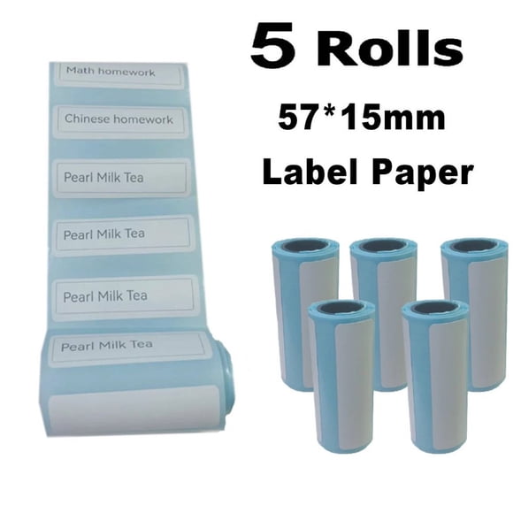 EIGTHTAILMini Printer Portable Bluetooth Wireless Smart Label Thermal Portable Printers Stickers Paper Wireless Printers Children Gifts