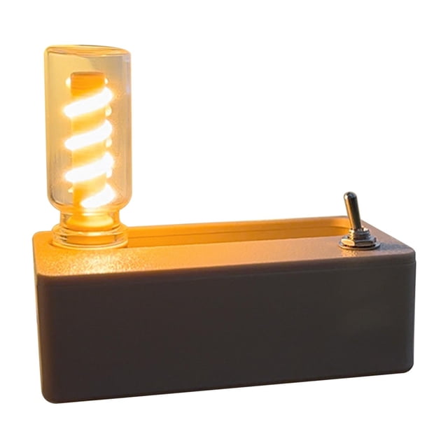 weibbin Magnetic Flippable Table Lamp Decompression Mechanical Night Light LED Rechargeable Night Lamp Press Lever Ejection Night Lamp Fidget Toy