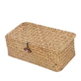 thumbnail image 4 of Seagrass Storage Basket Rectangular Seagrass Basket Natural Seagrass Storage Basket Woven Storage Box Natural Seagrass Storage Basket Woven Rectangular Shelf Basket Bins With Lids, 4 of 8