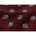 thumbnail image 4 of oneOone Viscose Jersey Fabric Elephant Block Print Fabric BTY 60 Inch Wide, 4 of 5