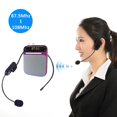 thumbnail image 3 of MesaSe RadioFM Wireless Headset Microphone Handsfree Megaphone Mic for Loudspeaker, 3 of 6