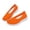 Orange, variant on AUDeals Women's Orthopedic Sneakers, Woven Breathable Walking Shoes with Arch Support and Wide Fit Comfort (Black, 6.5)