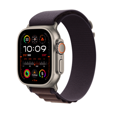 Apple Watch Ultra 2 (GPS + Cellular) Indigo Alpine Loop - Large