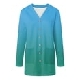 thumbnail image 4 of Gubotare Cardigans pour Femmes avec Poches, Décontractés, Légers, à devant Ouvert, Chandails Cardigan pour Femmes (Vert,G), 4 of 8
