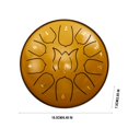 thumbnail image 2 of LOVEVER Tambour à Main 6 Pouces 11 Tons pour Enfants et Adultes Portable et Léger en Acier au Carbone avec Rythmes Uniques pour Expression Musicale Créative Adapté pour Jeu Solo, 2 of 4