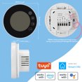 thumbnail image 2 of Tuya WiFi LCD Display Smart Thermostat Programmable Temperature Controller App Control Compatible with Alexa Google Home Voice Control, 2 of 7