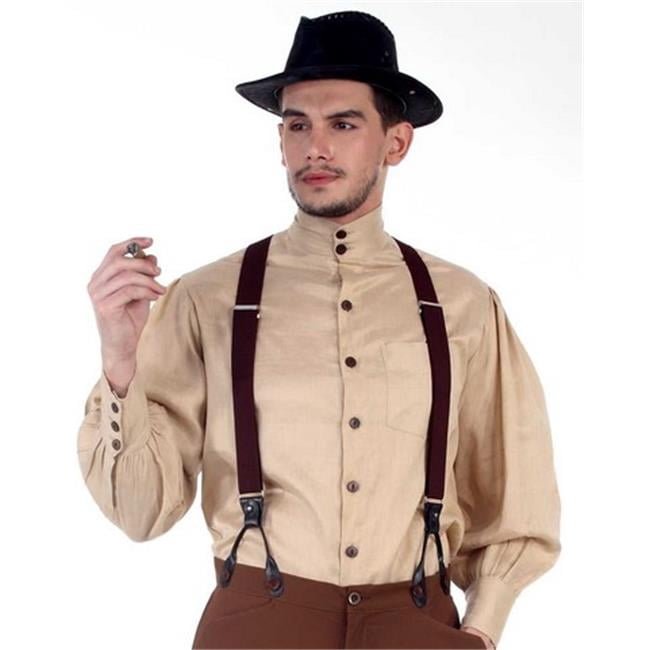 The Pirate Dressing C1292 Seigneur Chemise - Amande - Très Grand