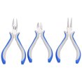 thumbnail image 3 of Kit, Portable Round+Needle Nose Winding Clamping Tools Jewelry Pincers  For Electrical Wiring, 3 of 8