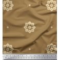 thumbnail image 2 of Soimoi Georgette Viscose Fabric Artistic Floral Decor Fabric Printed Yard 42 Inch Wide, 2 of 3