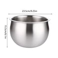 thumbnail image 3 of Huanglei Casserole Intérieure en Acier Inoxydable pour Cuiseur à Riz, Moule de Cuisson Durable pour Cuiseur, Parfait pour Cuire du Riz et Plus, 3 of 6
