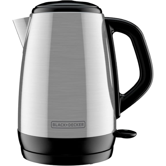 Black+Decker 1.7L Stainless Steel Electric Cordless Kettle