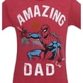 thumbnail image 2 of Spider-Man Amazing Dad Men's T-Shirt-Large, 2 of 4