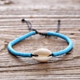 thumbnail image 3 of 1 Set Braided Bracelets Handcrafted Comfortable Bracelet Exotic Teen Girls Fashion Accessory for Daily Dress Blue, 3 of 8