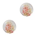 thumbnail image 2 of Baohd Exquisite Flower Crystal Ball Adding Elegance To Space Easily Portable Daisy red white 7cm 2Set, 2 of 6