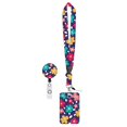 thumbnail image 2 of lionlar Cute ID Card Holder Lanyard with Clip Card Sleeve Accessories Hang Rope Keychain styleC, 2 of 9