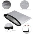 thumbnail image 3 of Fireproof Document Bag Fireproof and Waterproof File Folder Money Bag Safe Storage Pouch Holder Organizer with Zipper Closure for A4 File Money Cash Jewelry Passport and Valuables, 3 of 8